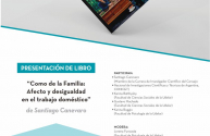 Afiche de la presentación del libro de Santiago Canevaro