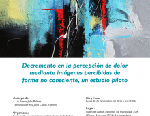 afiche charla Irene Peláez
