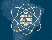 Afiche del XXVIII Jornadas de Jóvenes Investigadores de la Asociación de Universidades Grupo Montevideo