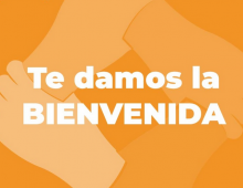 te damos la bienvenida